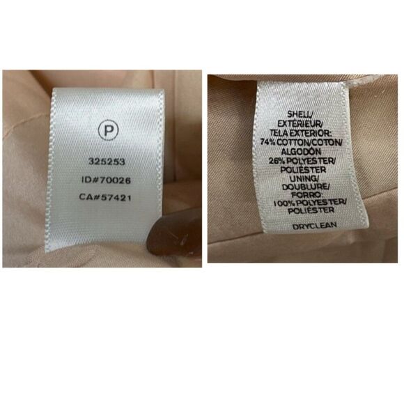 Womens Black & Light Cream Tweed Striped Crop Boxy Fit Blazer Suit Jacket Size 8 - Picture 15 of 15